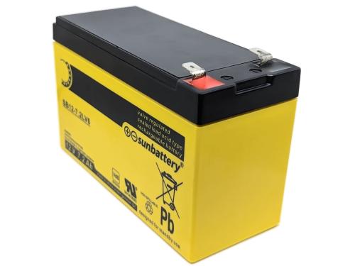SUN Battery SB12-7.2LV0 12V 7,2Ah Blei Akku AGM mit VdS